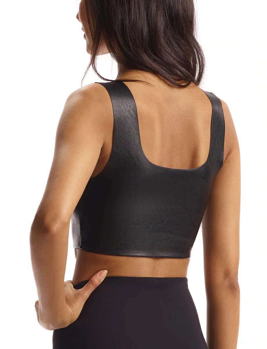 COMMANDO Faux Leather Crop Top sold by 27 Boutique product image thumbnail 3