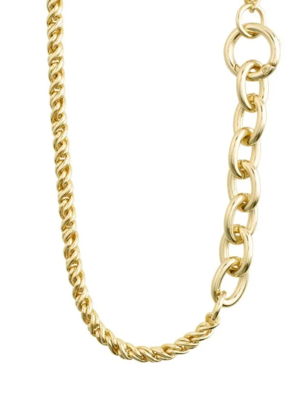 PILGRIM Learn Braided-Chain Necklace sold by 27 Boutique