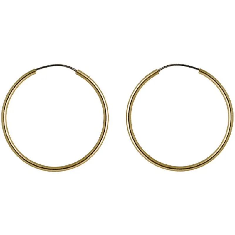 PILGRIM Small Sanne Hoop Earrings sold by 27 Boutique