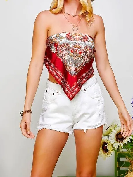 27 Bandana Tube Top sold by 27 Boutique product image thumbnail 4
