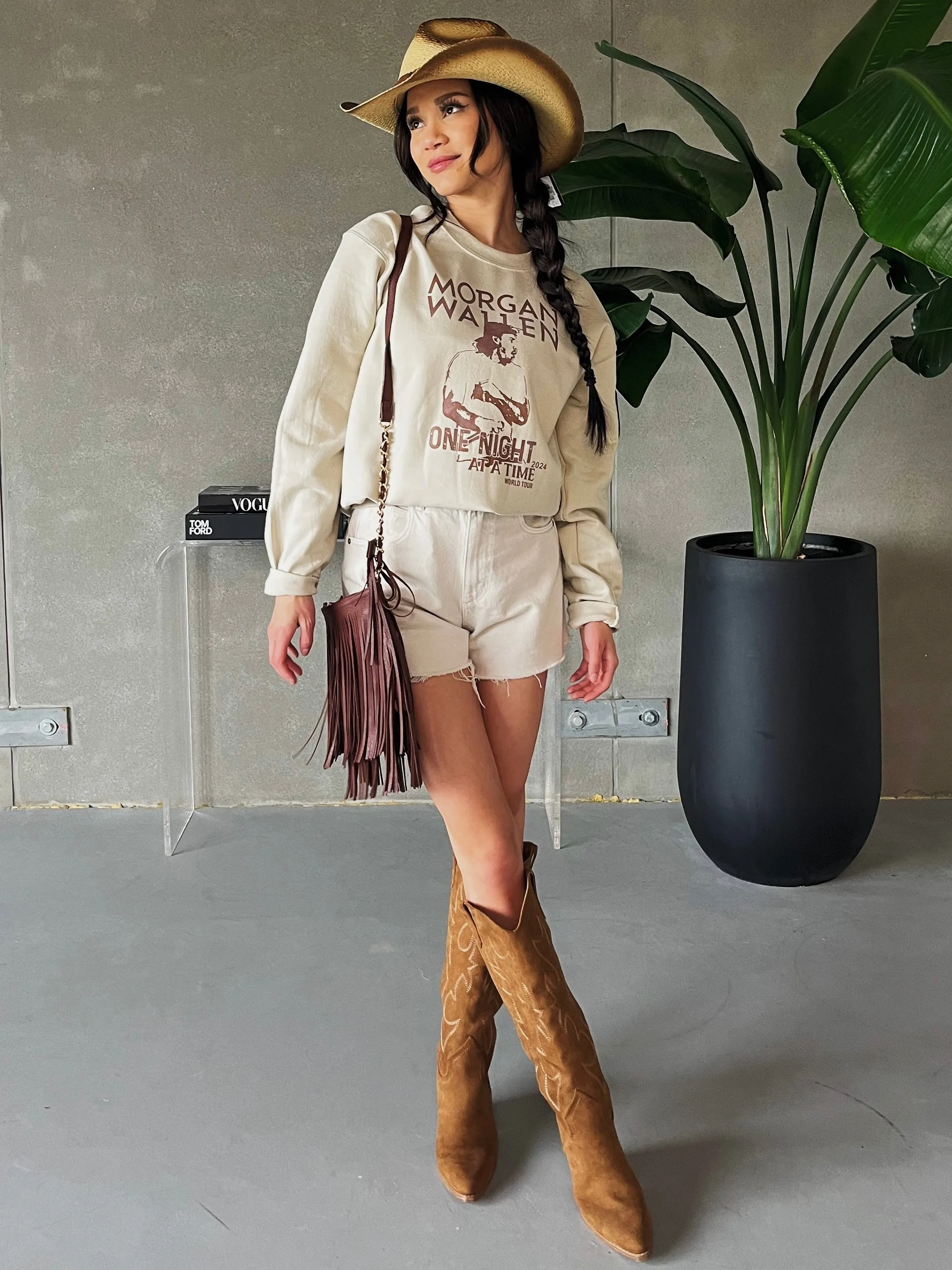 27 Morgan Wallen One Night At A Time Crewneck Sweatshirt sold by 27 Boutique product image thumbnail 2