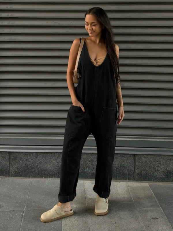 FREE PEOPLE High Roller Jumpsuit sold by 27 Boutique