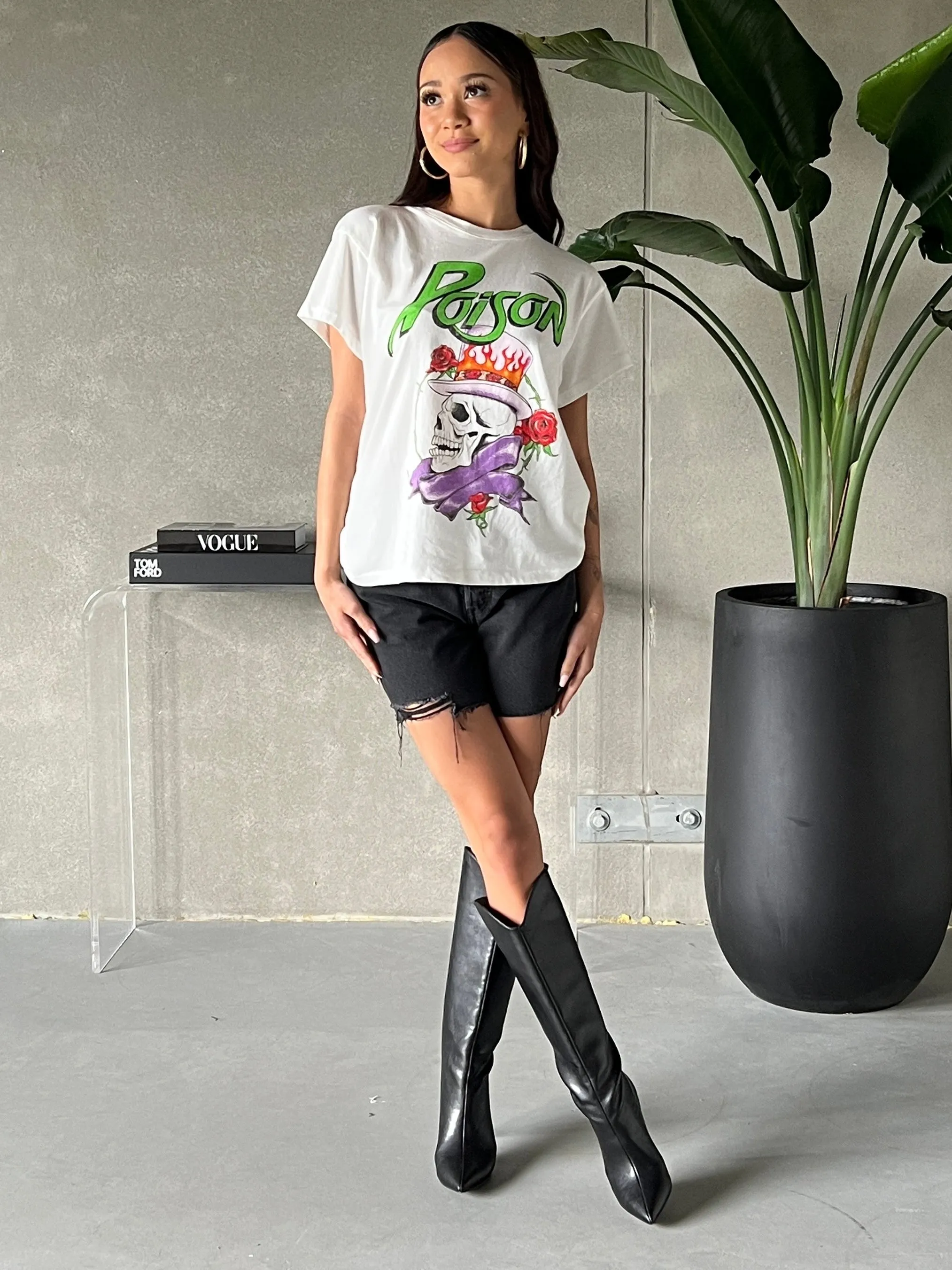 DAYDREAMER Poison Joker Flush Tour Tee sold by 27 Boutique product image thumbnail 2