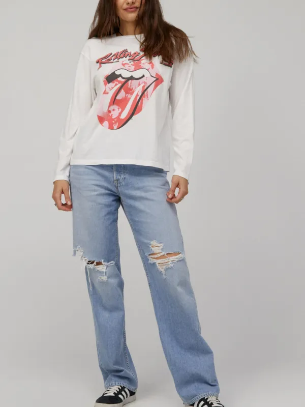 DAYDREAMER Rolling Stones Band Crew Long Sleeve sold by 27 Boutique