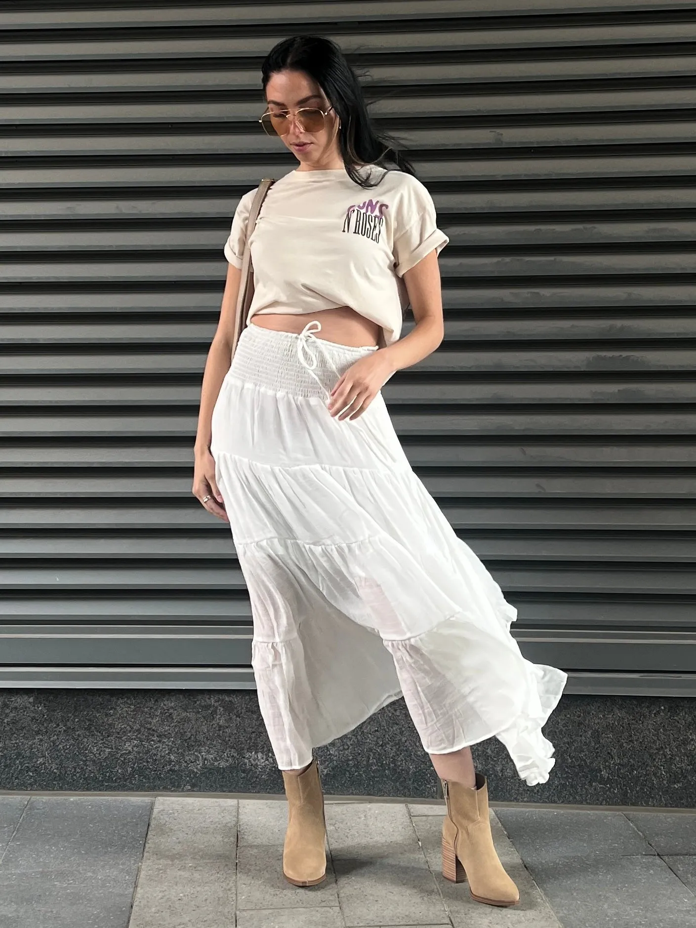 DAYDREAMER Guns N' Roses Was Here Boyfriend Tee sold by 27 Boutique product image thumbnail 5