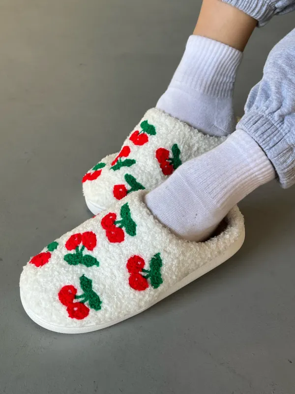 27 Cherry Slippers sold by 27 Boutique