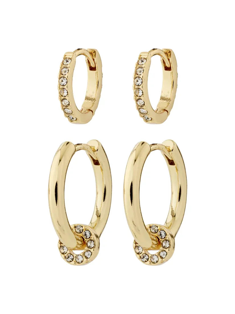 PILGRIM Scottie 2-in-1 Earrings sold by 27 Boutique