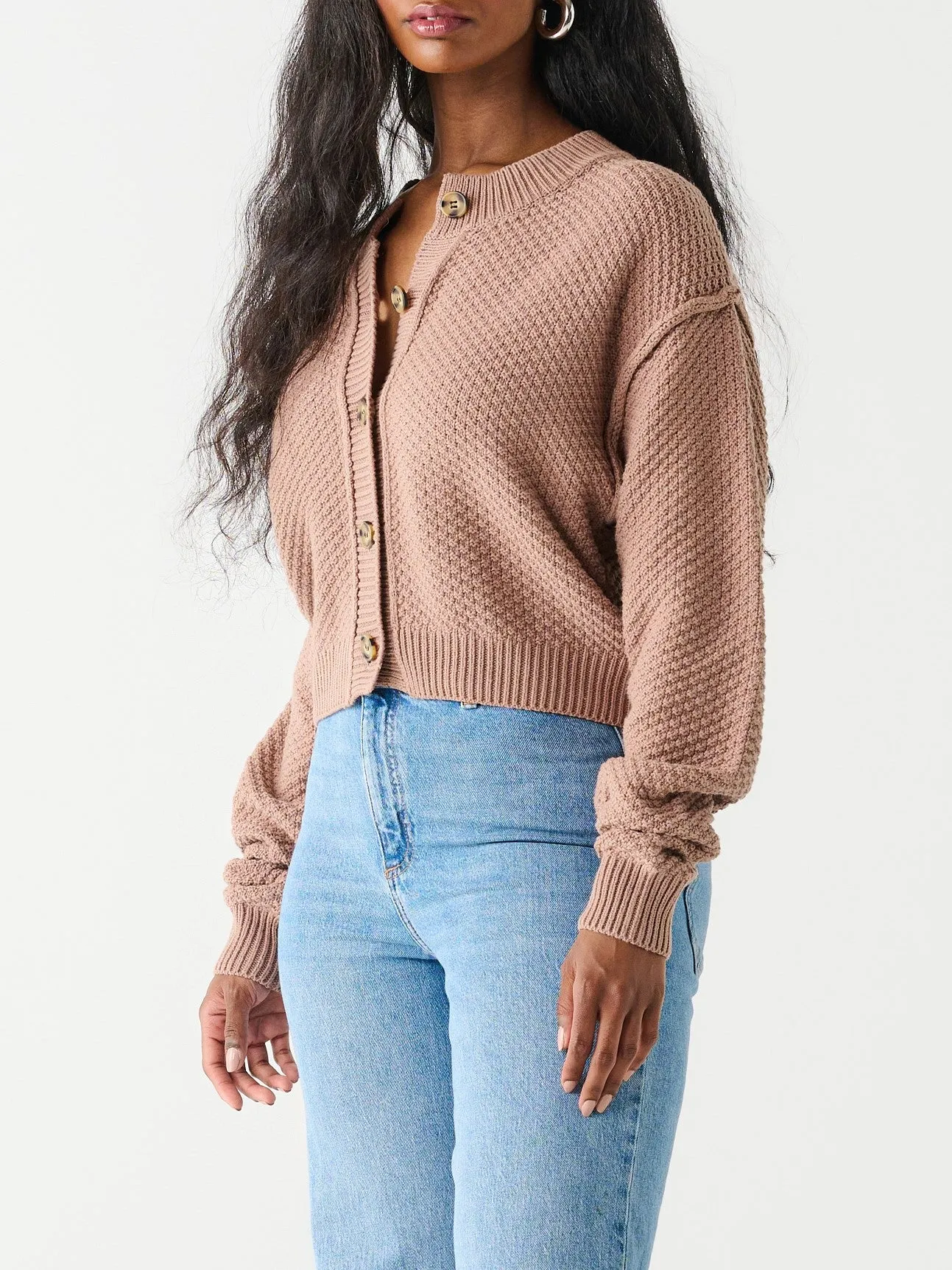 DEX Textured Stitch Cardigan sold by 27 Boutique product image thumbnail 3