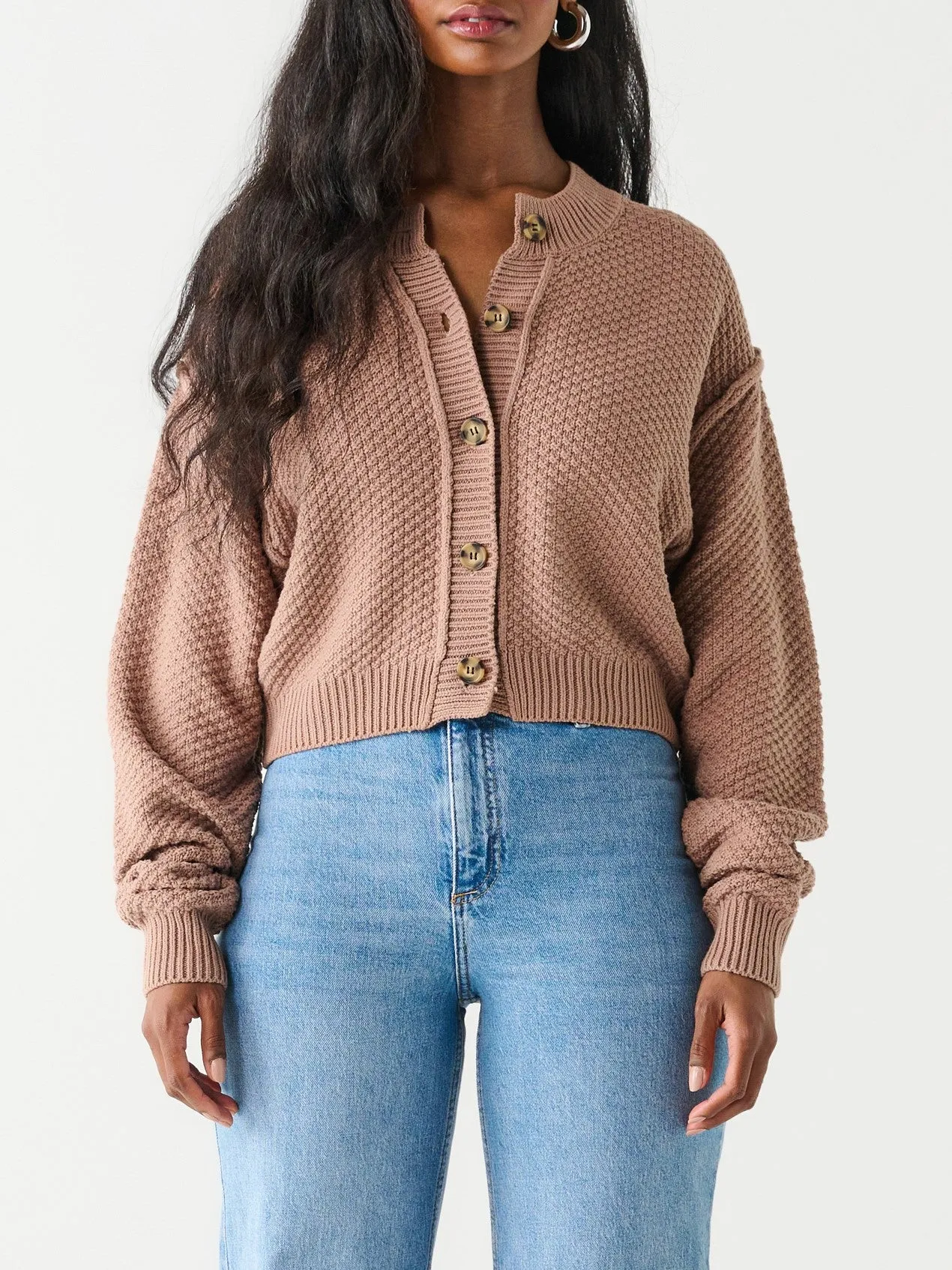 DEX Textured Stitch Cardigan sold by 27 Boutique product image thumbnail 2
