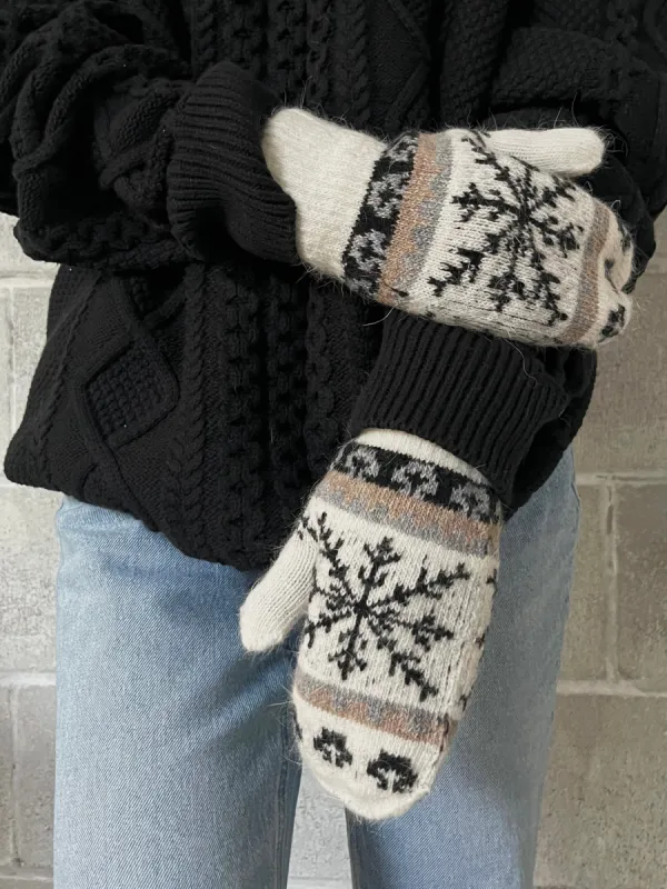 27 Nordic Snowflake Mittens sold by 27 Boutique