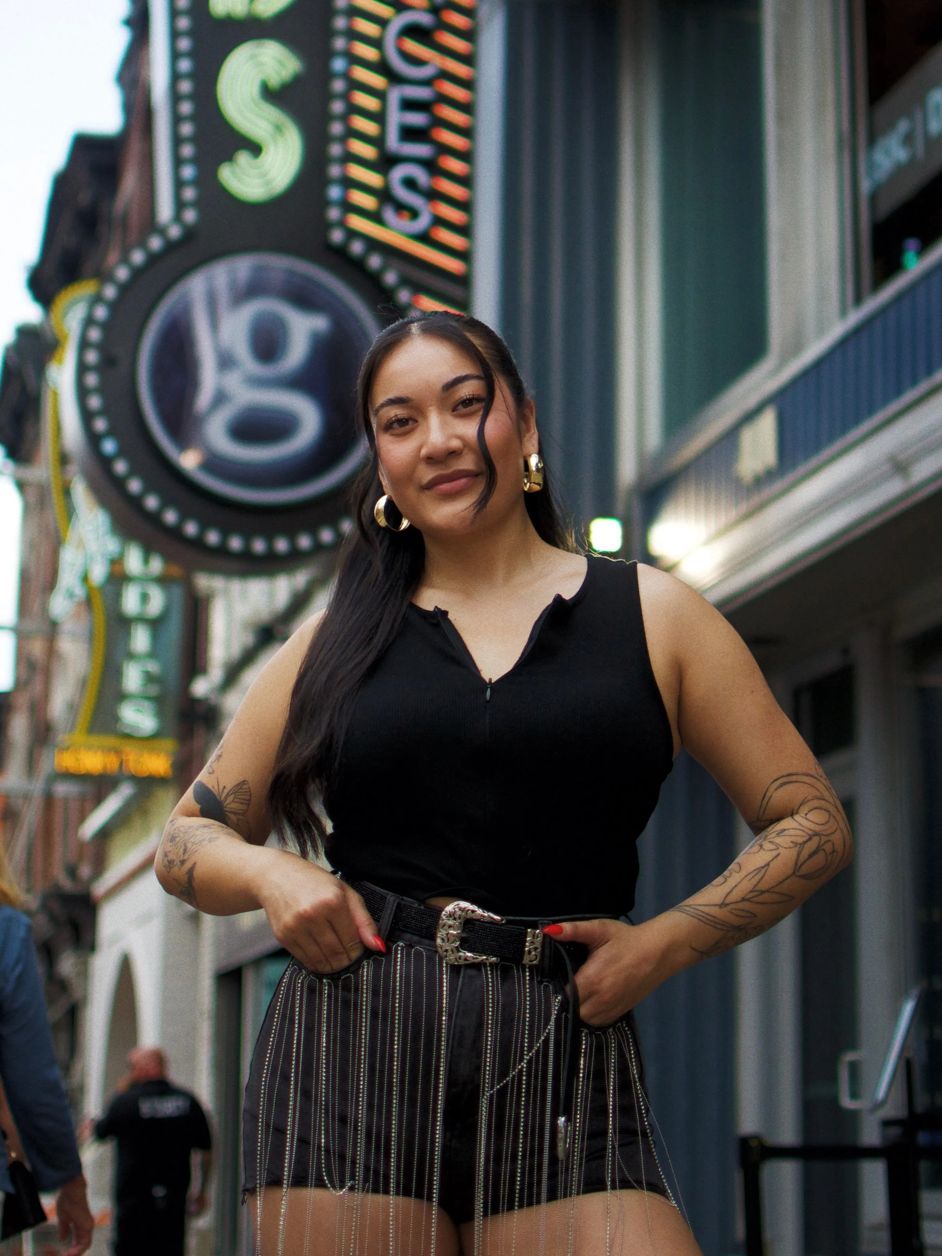 27 Western Embossed Buckle Rhinestone Belt sold by 27 Boutique product image thumbnail 4