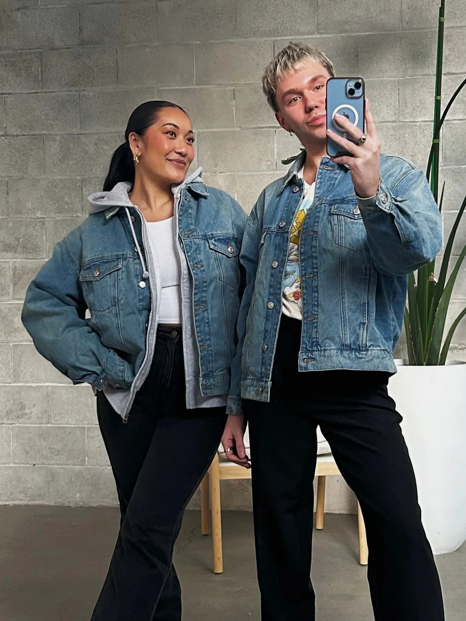 ONLY Indie Oversized Denim Jacket sold by 27 Boutique product image thumbnail 5