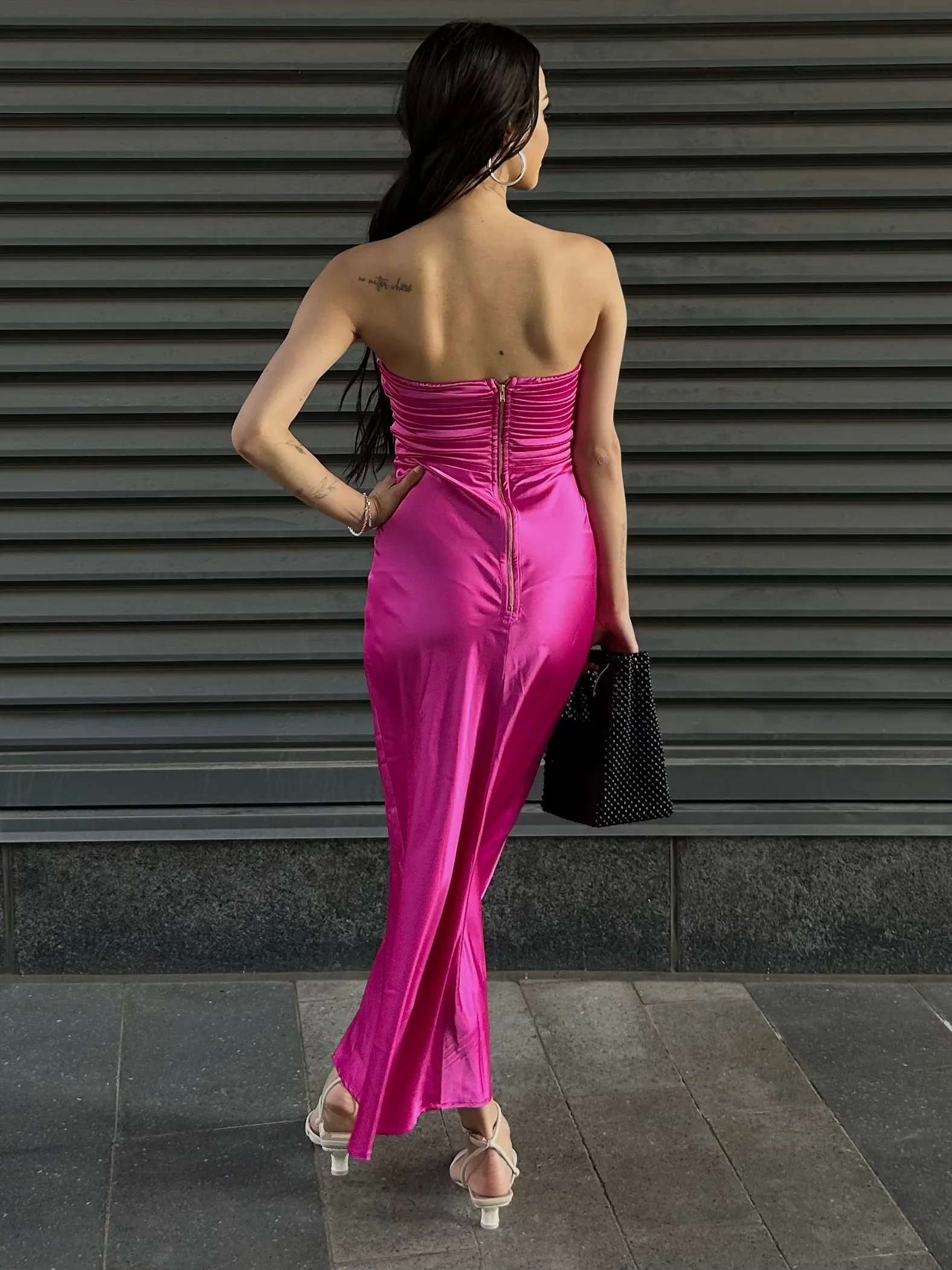 RUNAWAY THE LABEL Mich Strapless Slip Dress sold by 27 Boutique product image thumbnail 4