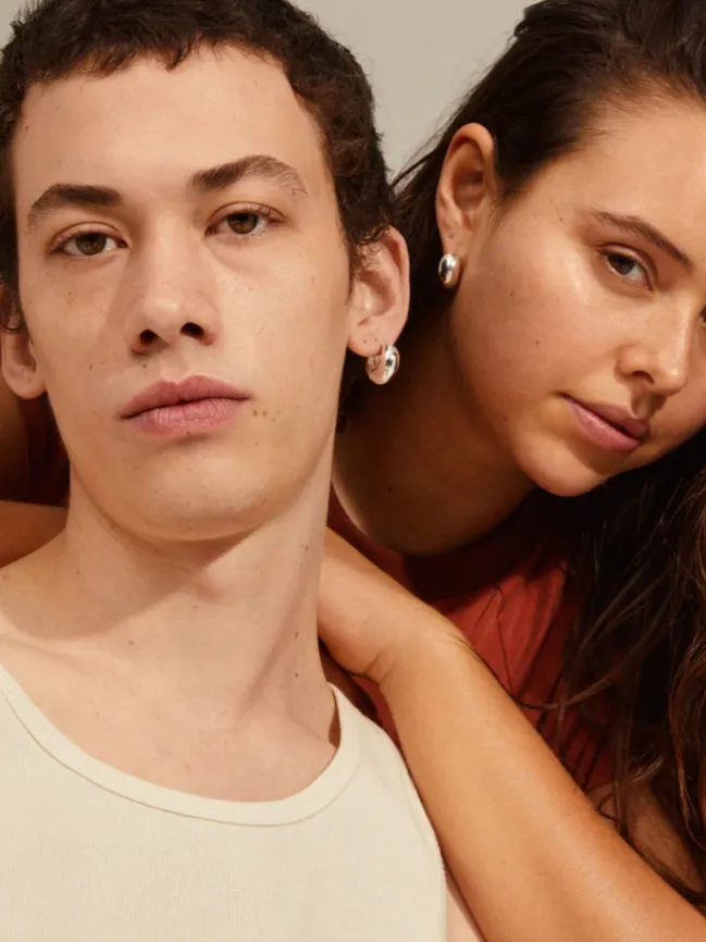 PILGRIM Amber Chunky Hoops sold by 27 Boutique product image thumbnail 4