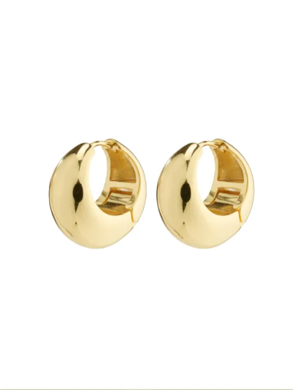 PILGRIM Amber Chunky Hoops sold by 27 Boutique