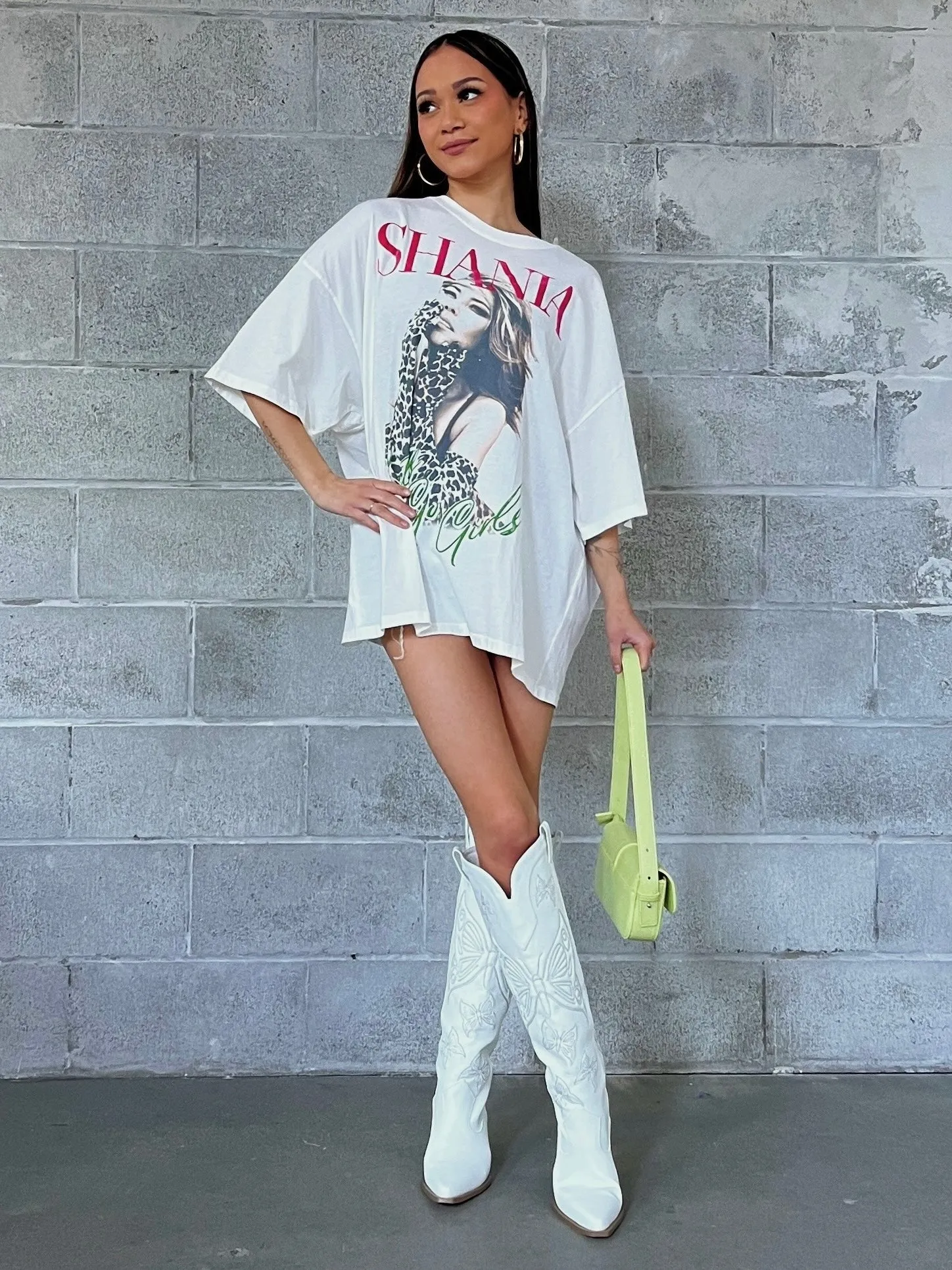 DAYDREAMER Shania Let's Go Girls One Size Tee sold by 27 Boutique product image thumbnail 5