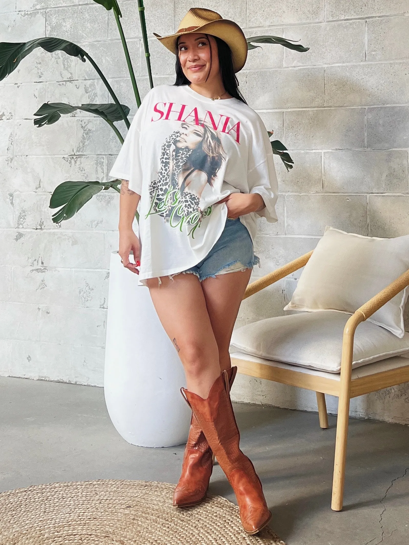 DAYDREAMER Shania Let's Go Girls One Size Tee sold by 27 Boutique product image thumbnail 2