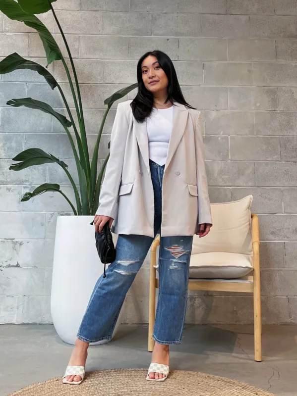 LEVI'S Ribcage Straight Ankle After Love sold by 27 Boutique