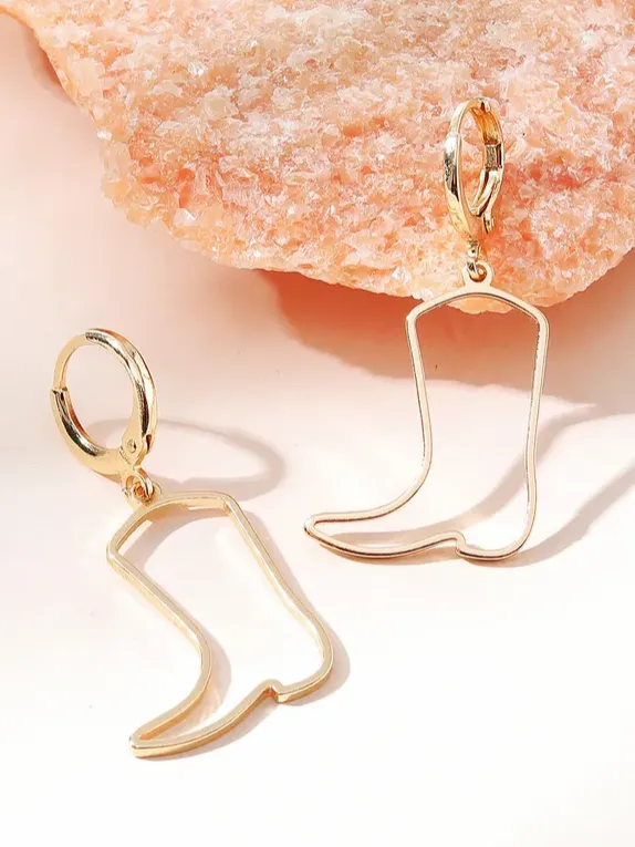 27 Miranda Cowboy Boot Earrings sold by 27 Boutique