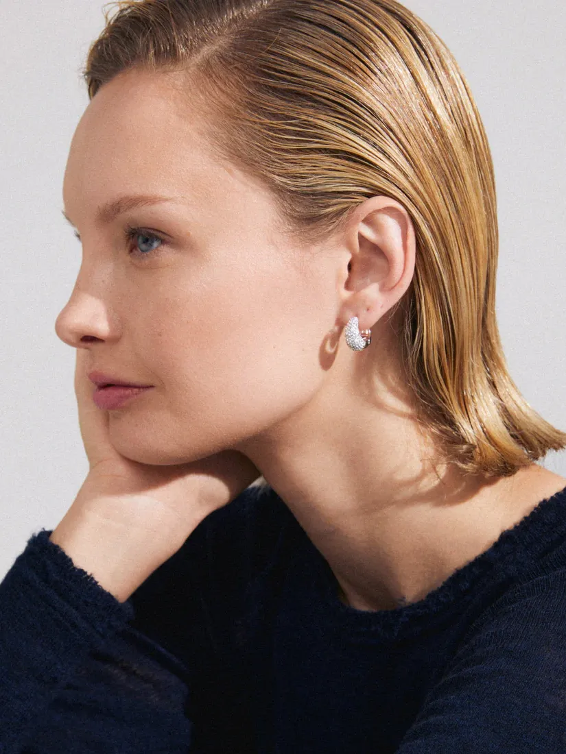 PILGRIM Focus Crystal Earrings sold by 27 Boutique product image thumbnail 5