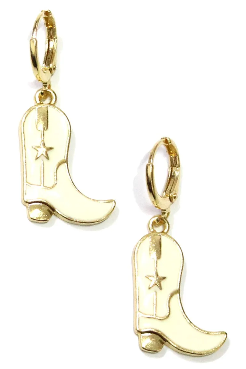 27 Shania Cowboy Boot Earrings sold by 27 Boutique product image thumbnail 3