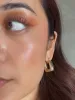27 Puffy Square Hoop Earrings sold by 27 Boutique