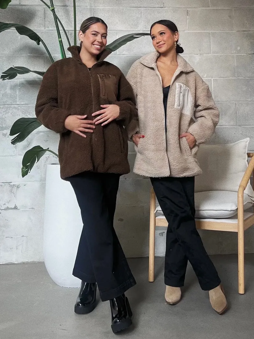 ONLY Emerson Long Sherpa Jacket sold by 27 Boutique product image thumbnail 4