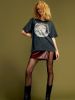 DAYDREAMER Blondie Heart of Glass Disco Ball Boyfriend Tee sold by 27 Boutique