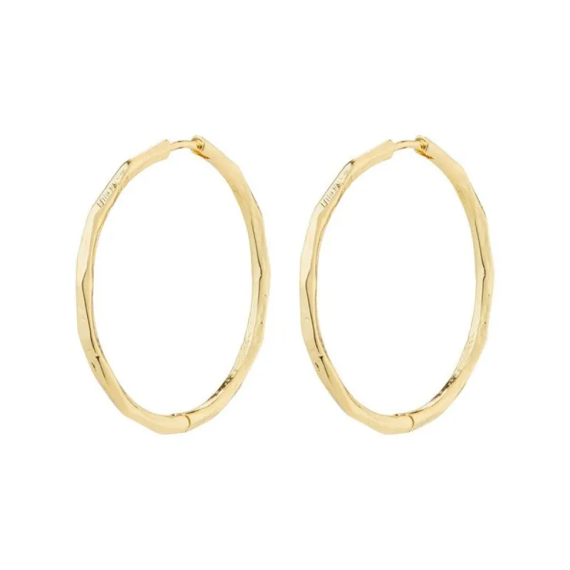PILGRIM Breathe Hoop Earrings sold by 27 Boutique