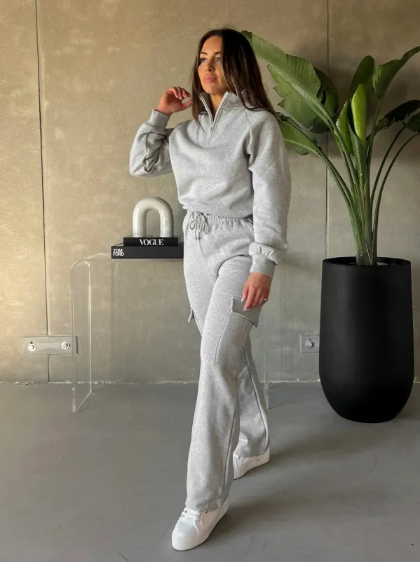 KUWALLA Half Zip Drawstring Sweatshirt sold by 27 Boutique