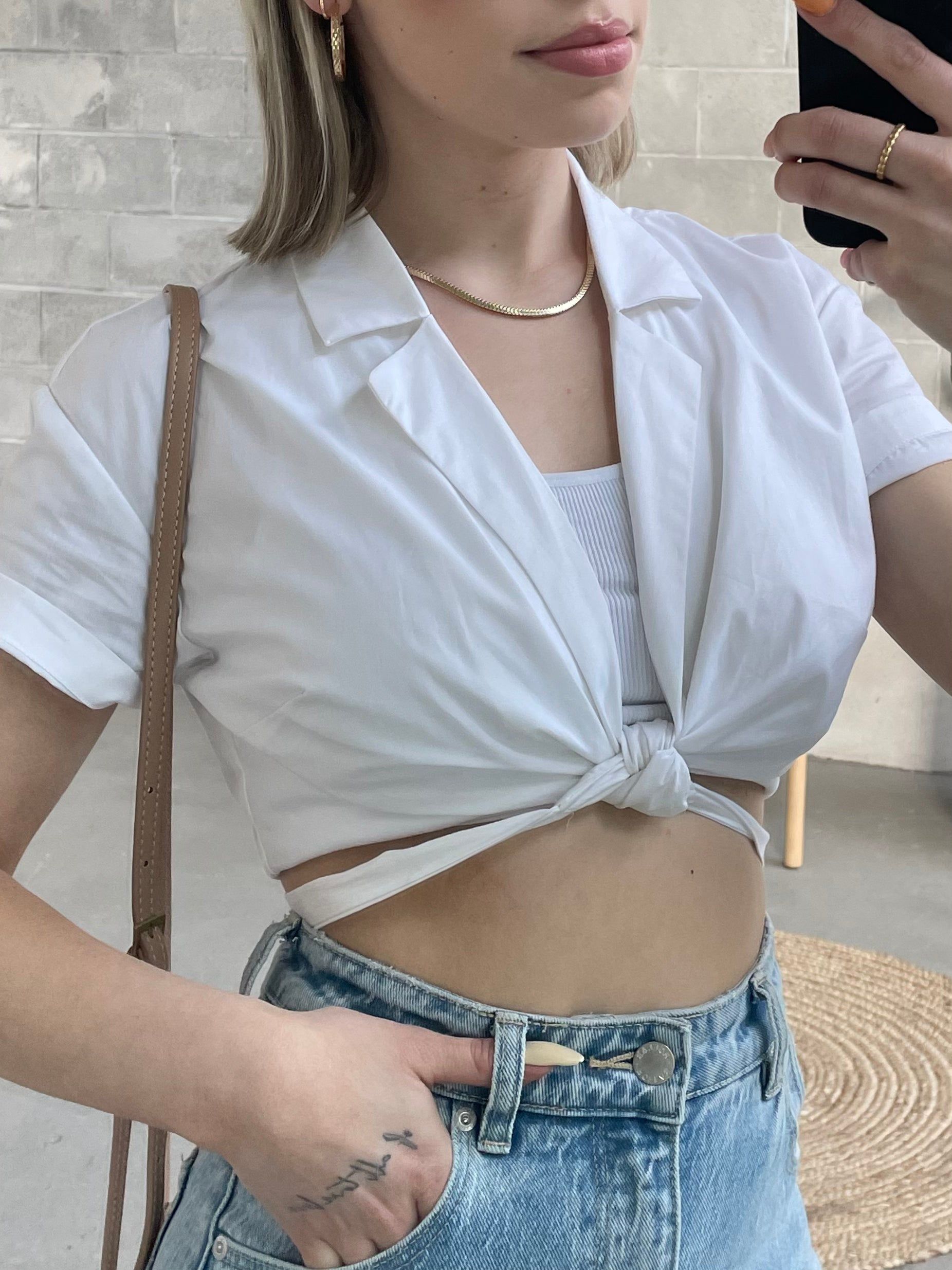 NOISY MAY Lina Tie Top sold by 27 Boutique product image thumbnail 2