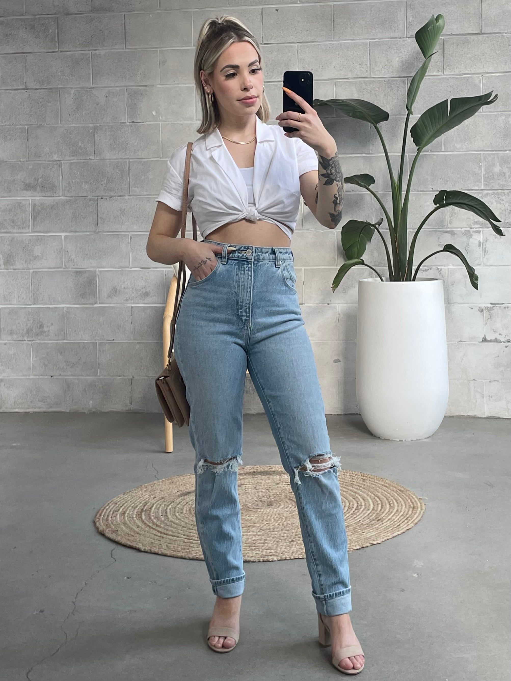 NOISY MAY Lina Tie Top sold by 27 Boutique