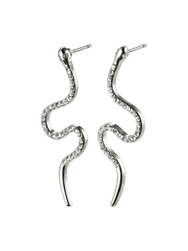 PILGRIM Dagny Serpent Earrings sold by 27 Boutique