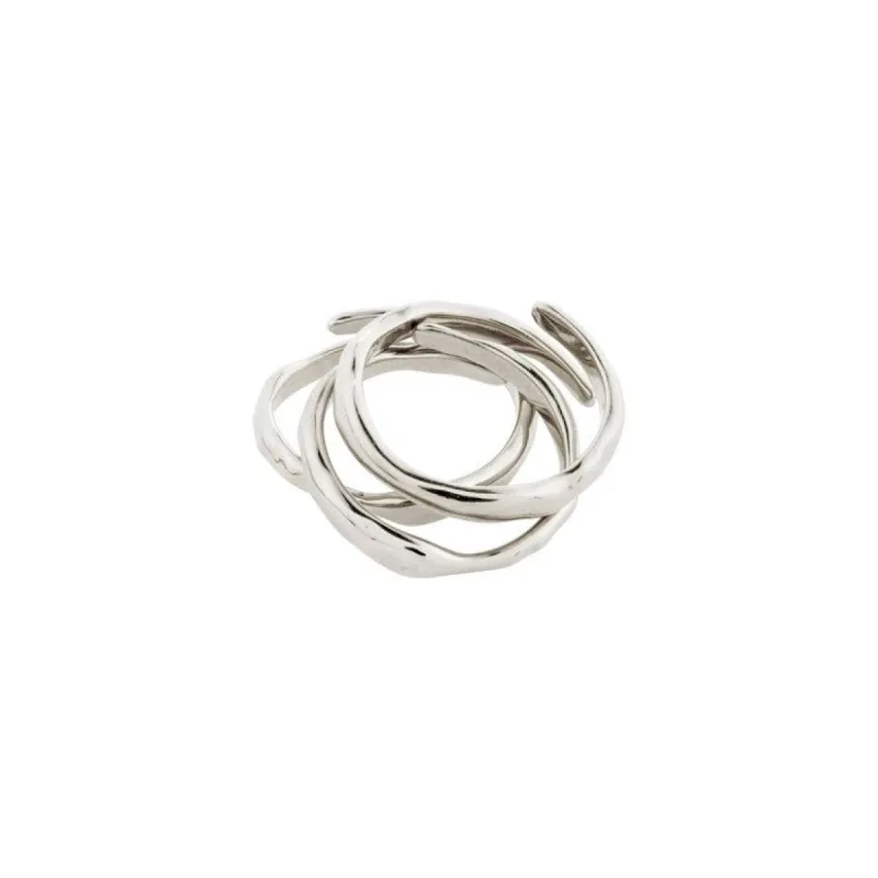 PILGRIM Thankful Stackable Rings 3-in-1 Set sold by 27 Boutique