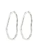 PILGRIM Light Wavy Large Hoop Earrings sold by 27 Boutique