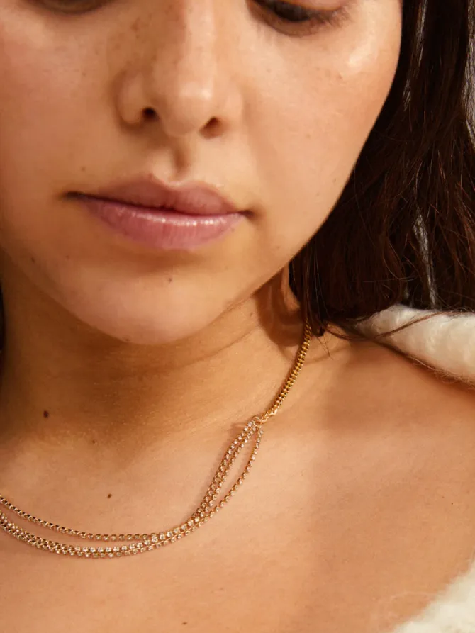 PILGRIM Blink Crystal Necklace sold by 27 Boutique product image thumbnail 5