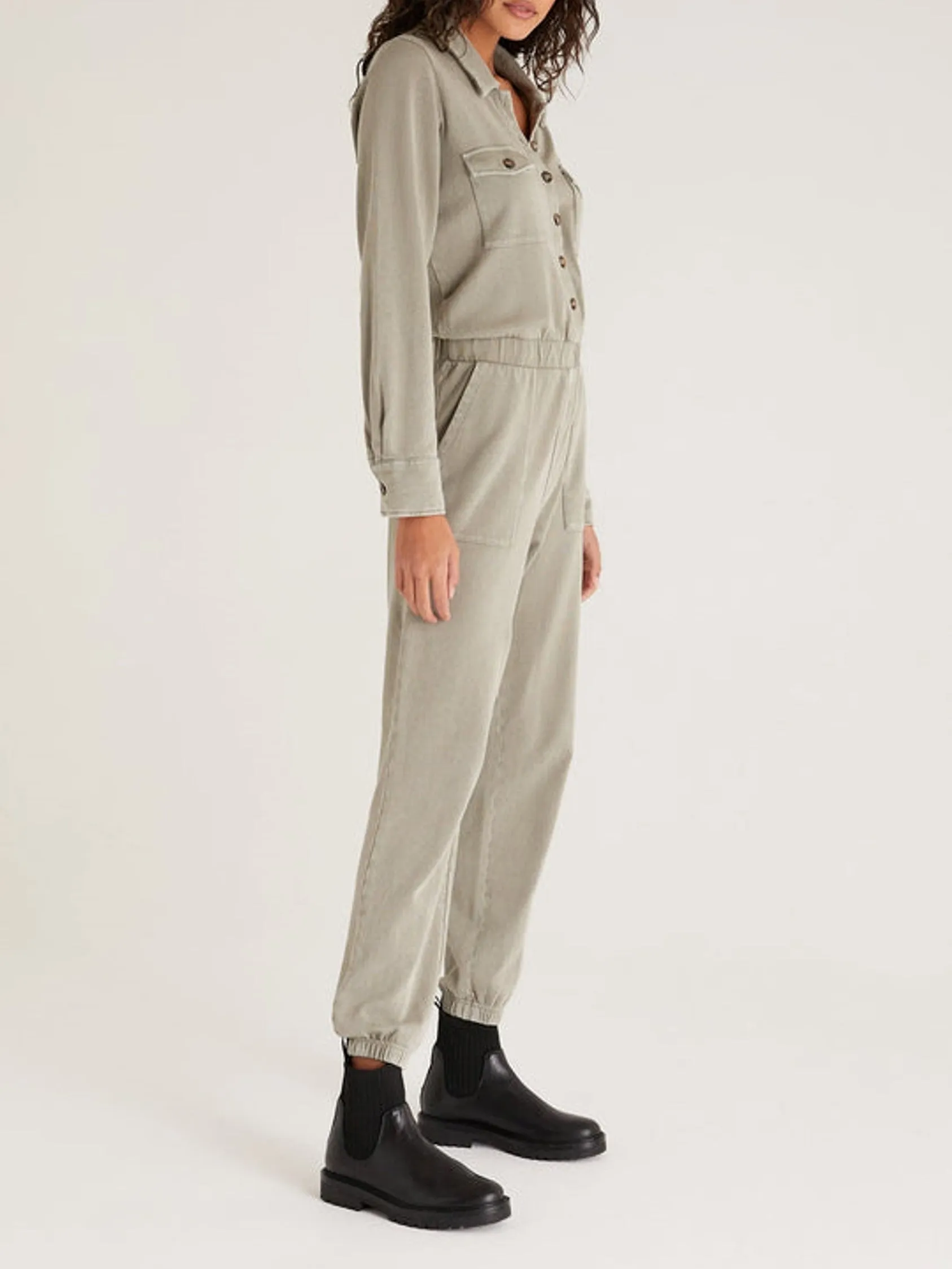 Z SUPPLY Cadet Cargo Jumpsuit sold by 27 Boutique product image thumbnail 5