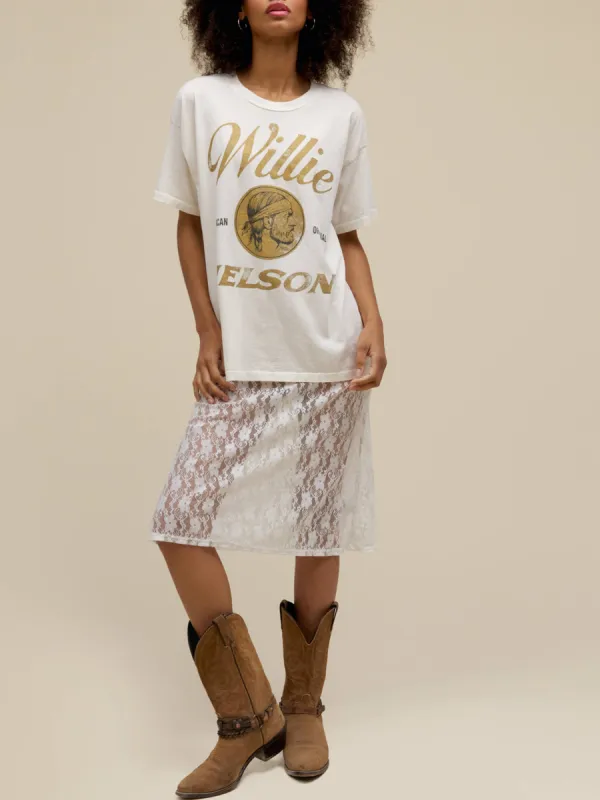 DAYDREAMER Willie Nelson American Original Merch Tee sold by 27 Boutique