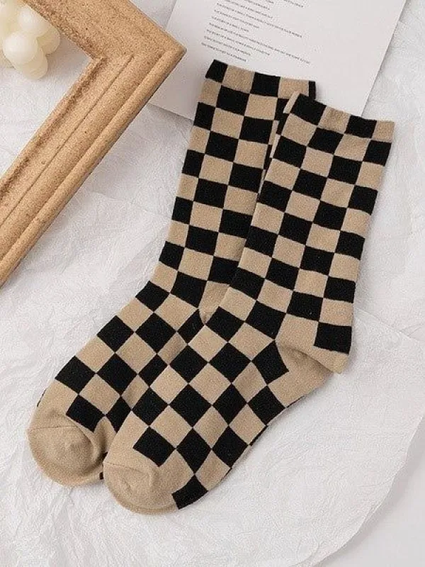 27 Checkered Socks sold by 27 Boutique