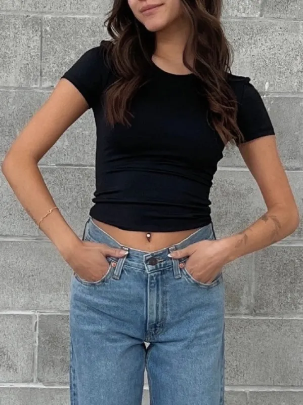 RD STYLE Second Skin Roxi Crewneck Tee sold by 27 Boutique