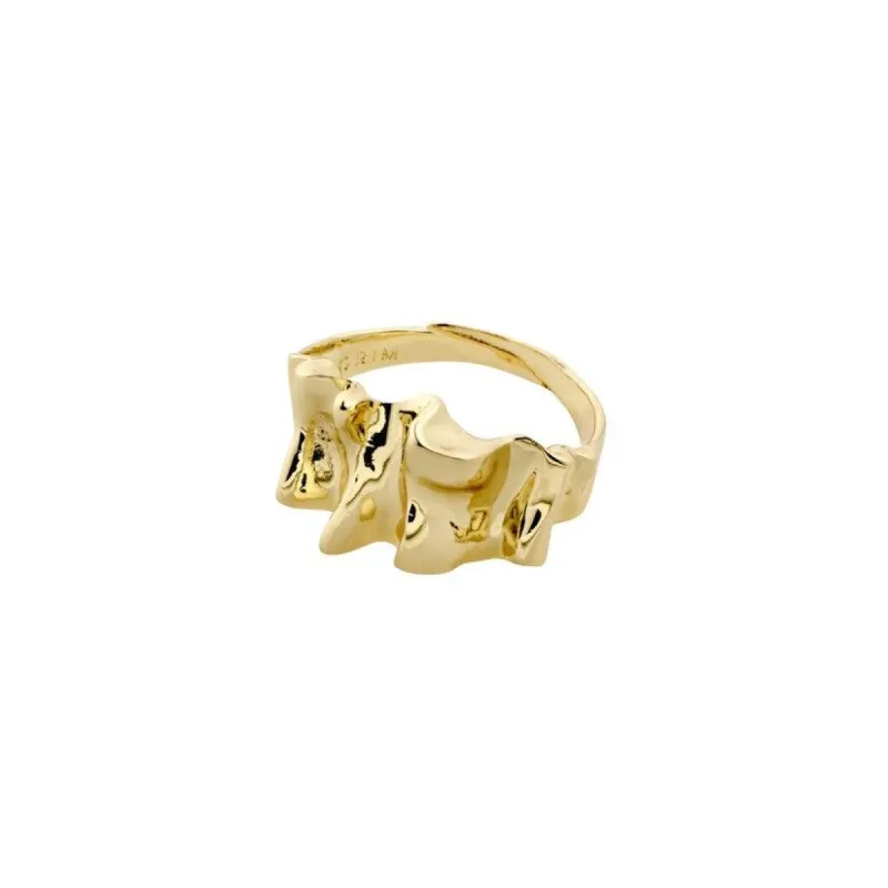 PILGRIM Willpower Sculptural Ring sold by 27 Boutique