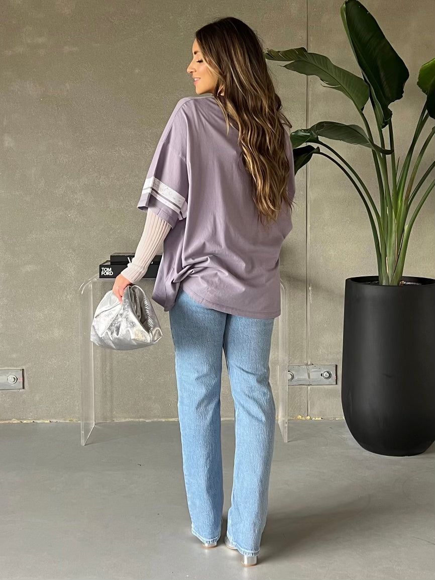 DAYDREAMER Queen Varsity Crest O/S Tee sold by 27 Boutique product image thumbnail 4