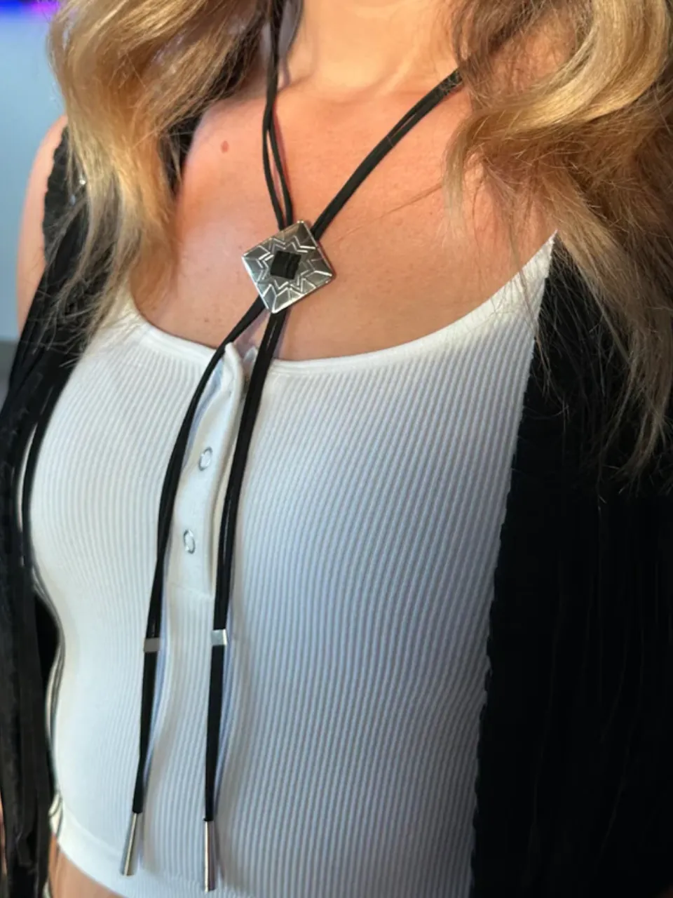 CINDER & SAGE Rangeland Bolo Necklace sold by 27 Boutique product image thumbnail 3