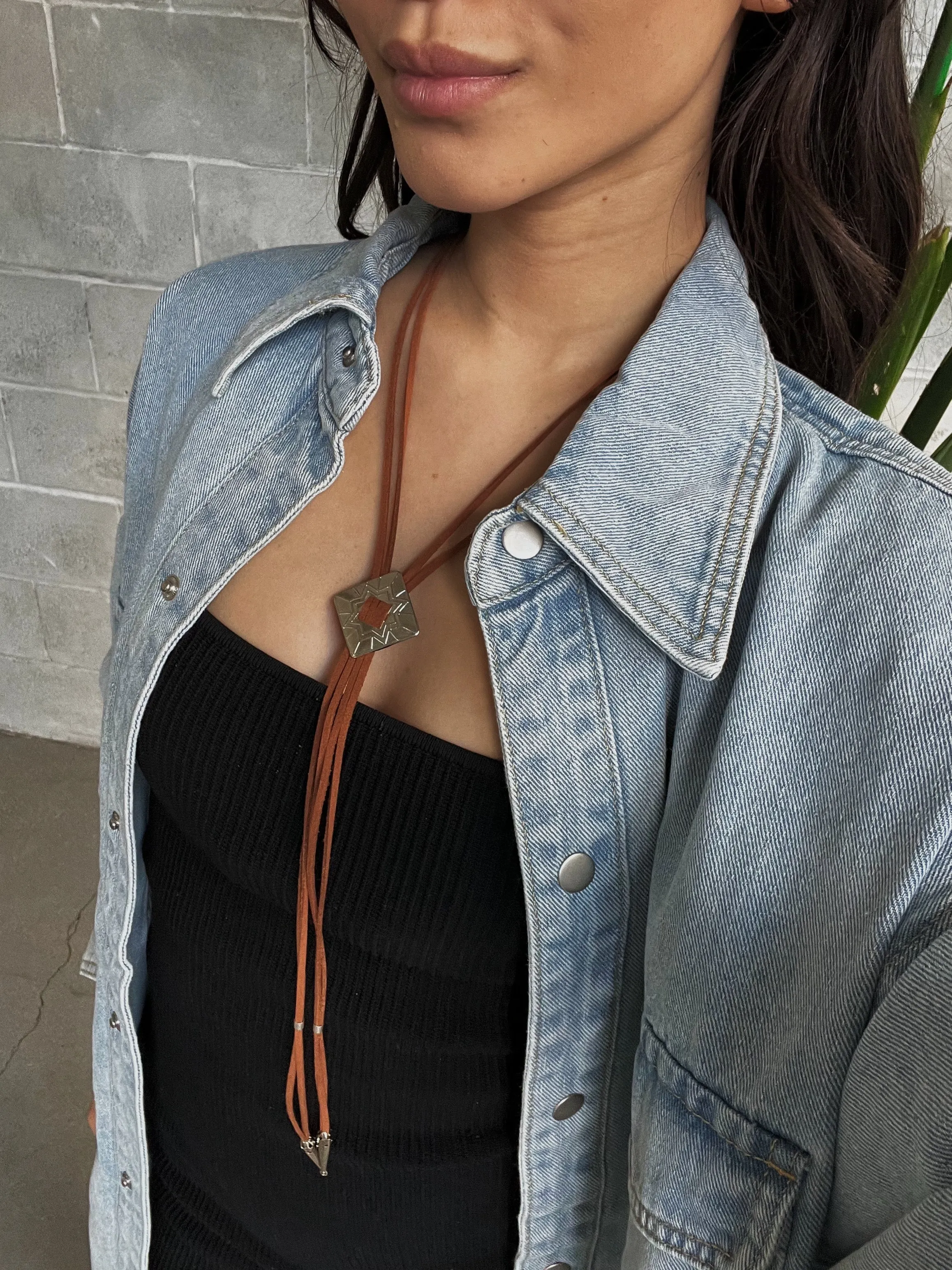 CINDER & SAGE Rangeland Bolo Necklace sold by 27 Boutique