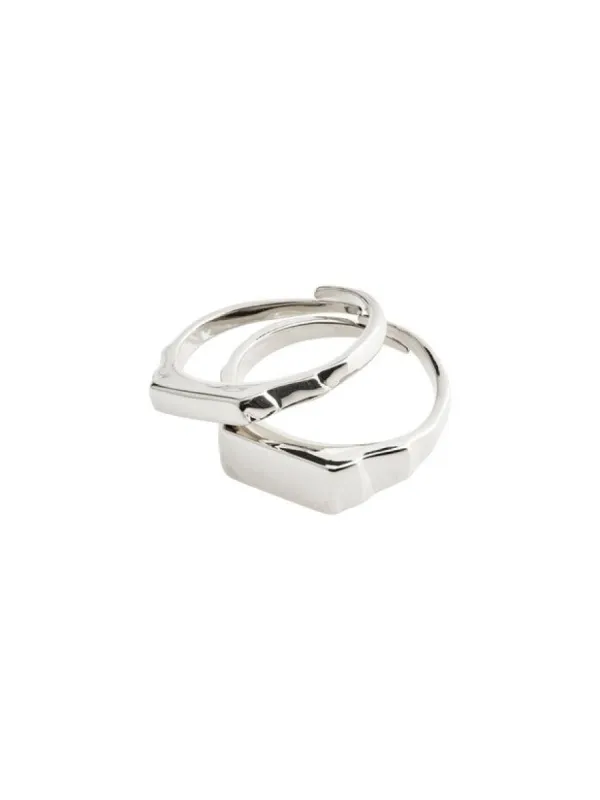 PILGRIM Blink 2-in-1 Ring Set sold by 27 Boutique