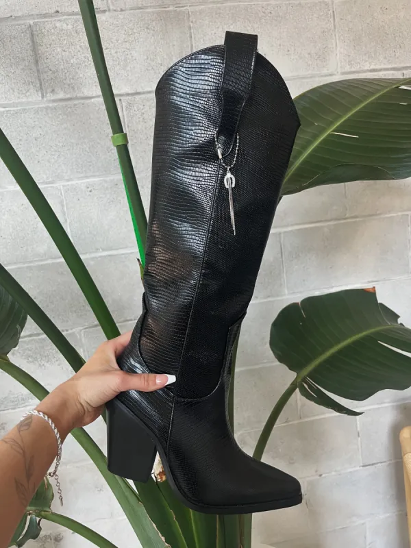 CINDER & SAGE Trisha Cowboy Boot Charm sold by 27 Boutique