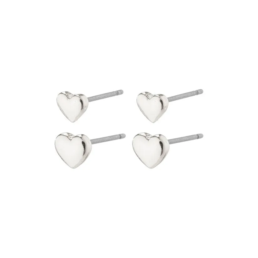 PILGRIM Aphrodite Heart Earrings 2-in-1 Set sold by 27 Boutique product image thumbnail 4