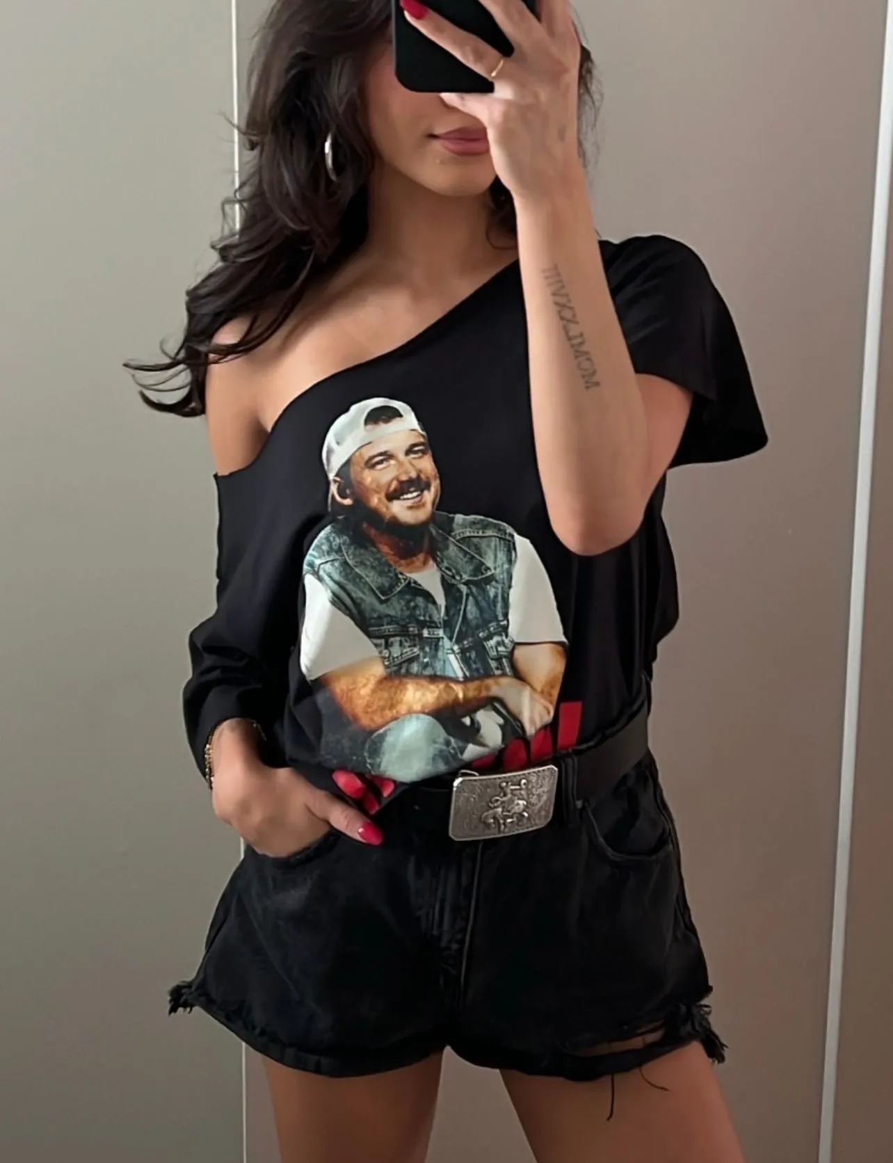 27 Western Rodeo Square Buckle Belt sold by 27 Boutique product image thumbnail 2