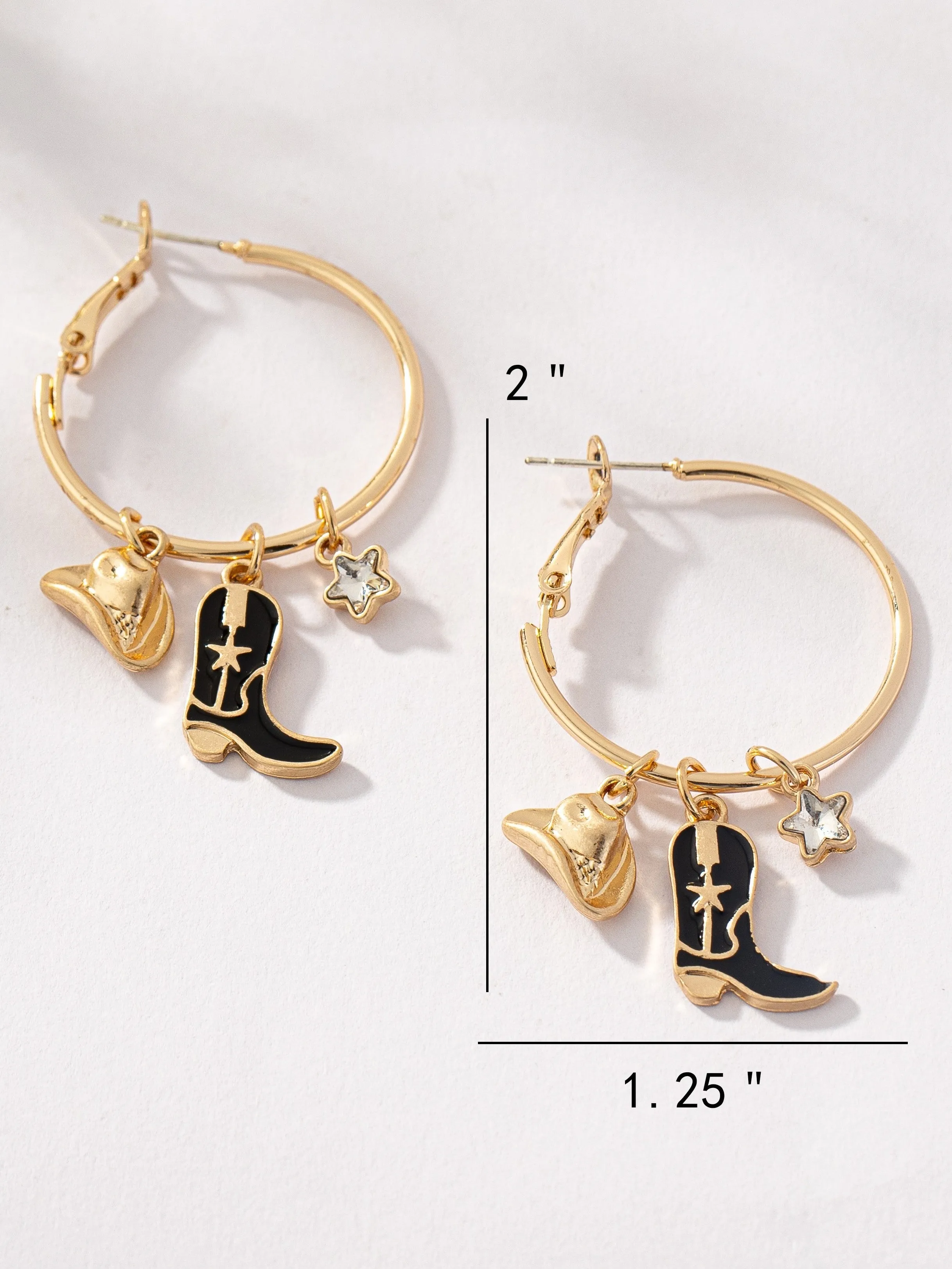 27 Western Charm Hoop Earrings sold by 27 Boutique product image thumbnail 5