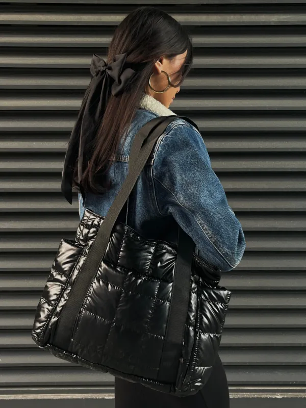 27 Quilted Pocket Medium Tote Bag sold by 27 Boutique